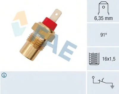 термовыключатель, сигнальная лампа охлаждающей жидкости FAE купить