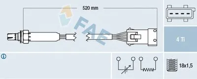 Лямда-зонд FAE купить
