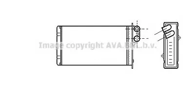 Теплообменник, отопление салона AVA QUALITY COOLING купить