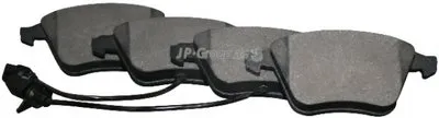 Комплект тормозных колодок, дисковый тормоз JP Group JP GROUP купить
