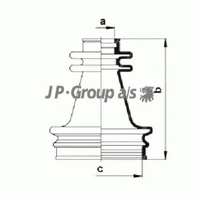 Комплект пылника, приводной вал QH JP GROUP купить