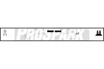 Комплект проводов зажигания ProSpark STANDARD купить