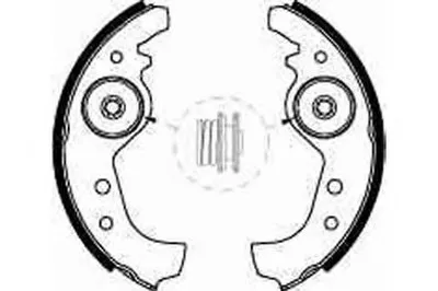 Комплект тормозных колодок GIRLING купить