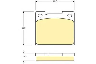 Комплект тормозных колодок, дисковый тормоз GIRLING купить