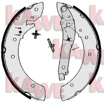 Комплект тормозных колодок KAWE купить