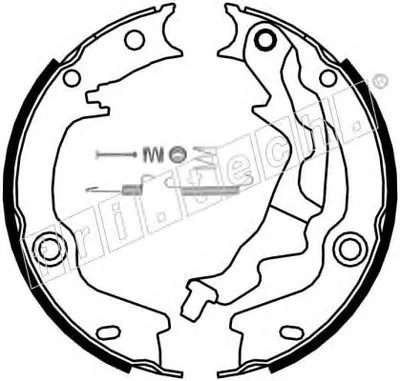 Комплект тормозных колодок, стояночная тормозная система fri.tech. купить