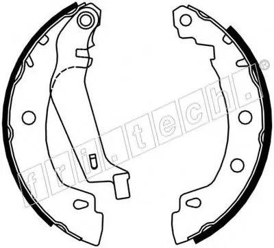 Комплект тормозных колодок fri.tech. купить