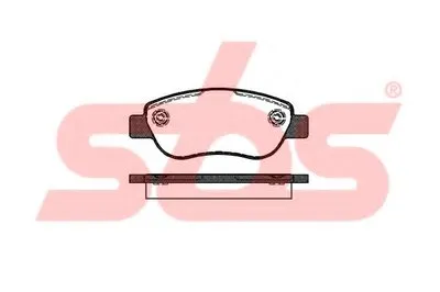 Комплект тормозных колодок, дисковый тормоз sbs купить