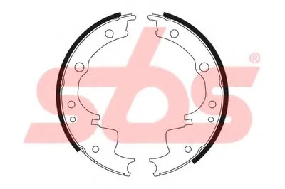 Комплект тормозных колодок sbs купить