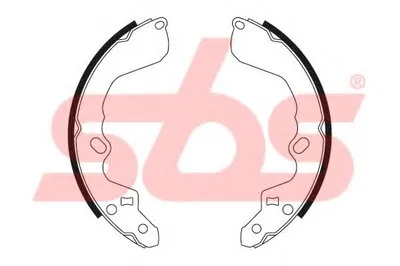 Комплект тормозных колодок sbs купить