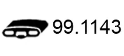 Кронштейн, система выпуска ОГ ASSO купить