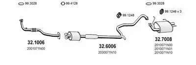 Система выпуска ОГ ASSO купить
