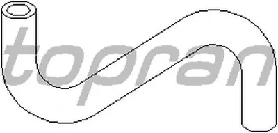 Шланг, воздухоотвод крышки головки цилиндра TOPRAN купить