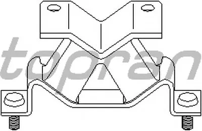 Кронштейн двигателя TOPRAN купить