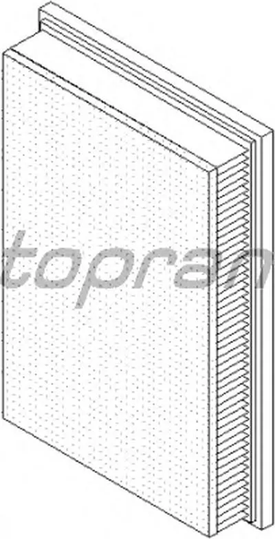 Воздушный фильтр TOPRAN купить