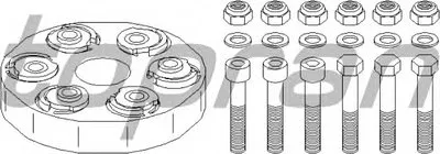 Шарнир, продольный вал TOPRAN купить