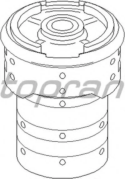 Втулка, балка моста TOPRAN купить