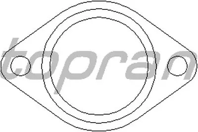 Прокладка, труба выхлопного газа TOPRAN купить