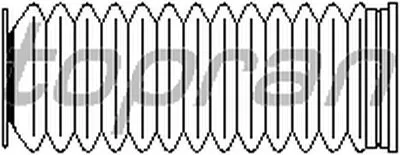 Пыльник, рулевое управление TOPRAN купить