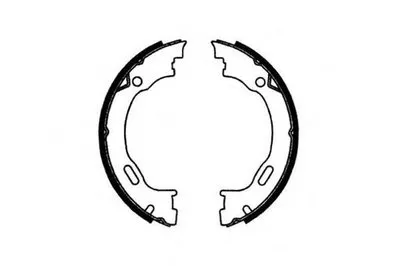 Комплект тормозных колодок, стояночная тормозная система E.T.F. купить