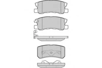 Комплект тормозных колодок, дисковый тормоз E.T.F. купить