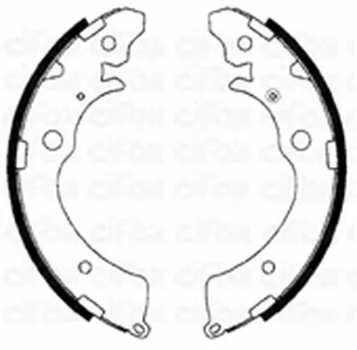 Комплект тормозных колодок CIFAM купить