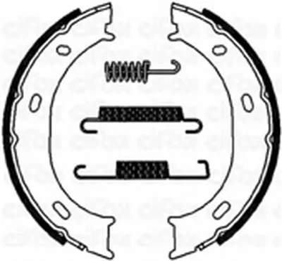 Комплект тормозных колодок, стояночная тормозная система CIFAM купить