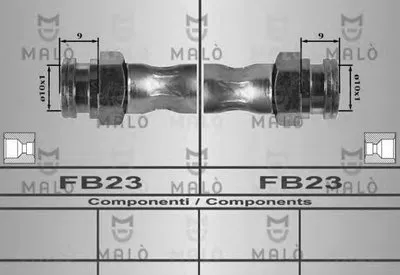 Тормозной шланг MALÒ купить