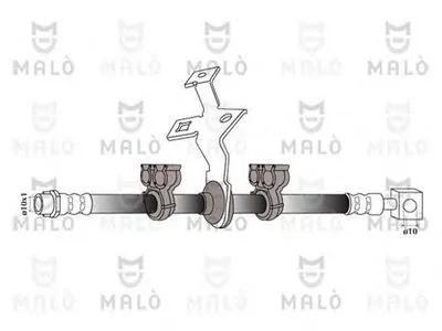 Тормозной шланг MALÒ купить