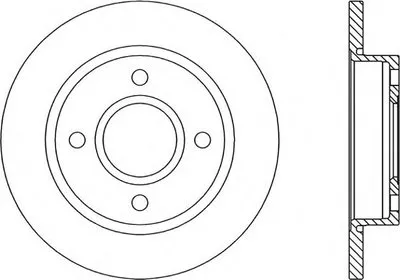 Тормозной диск ADAPTIVE OPEN PARTS купить