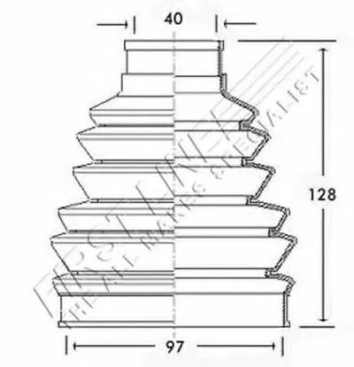 Пыльник, приводной вал FIRST LINE купить