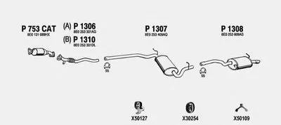 Система выпуска ОГ FENNO купить