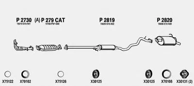 Система выпуска ОГ FENNO купить