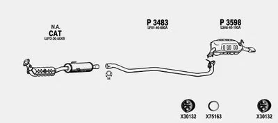Система выпуска ОГ FENNO купить