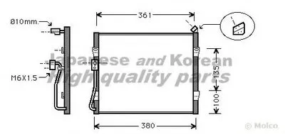 Конденсатор, кондиционер ASHUKI купить