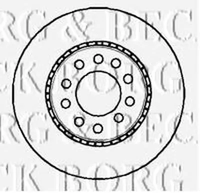 Тормозной диск BORG & BECK купить