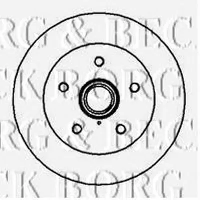 Тормозной диск BORG & BECK купить