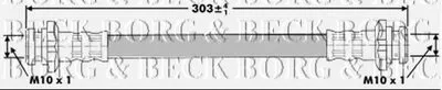 Тормозной шланг BORG & BECK купить