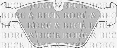 Комплект тормозных колодок, дисковый тормоз BORG & BECK купить