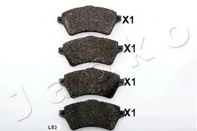 Комплект тормозных колодок, дисковый тормоз JAPKO купить