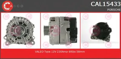 Генератор GENUINE SERIES CASCO купить