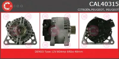 Генератор GENUINE SERIES CASCO купить