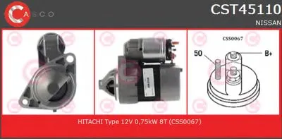 Стартер BRAND NEW SERIES CASCO купить