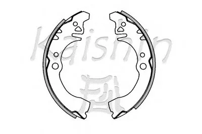 Комплект тормозных колодок KAISHIN купить