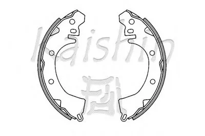 Комплект тормозных колодок KAISHIN купить