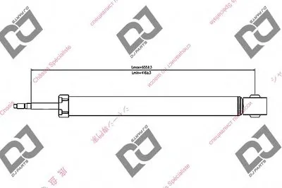 Амортизатор DJ PARTS купить