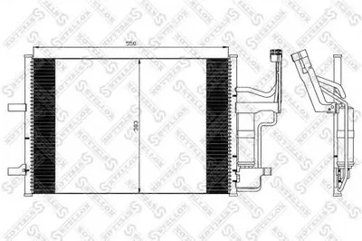 Конденсатор, кондиционер STELLOX купить