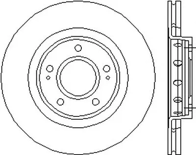 Тормозной диск PRO HELLA PAGID купить
