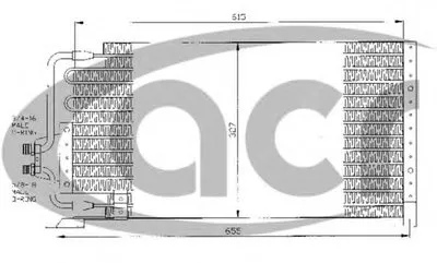 Конденсатор, кондиционер ACR купить