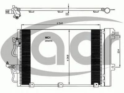 Конденсатор, кондиционер ACR купить